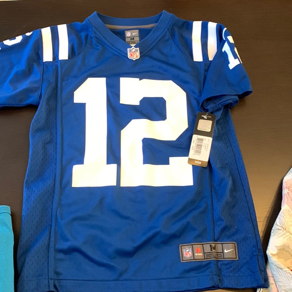NFL youth medium Luck jersey- NWT